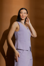 Lilac Arch Tailored Vest