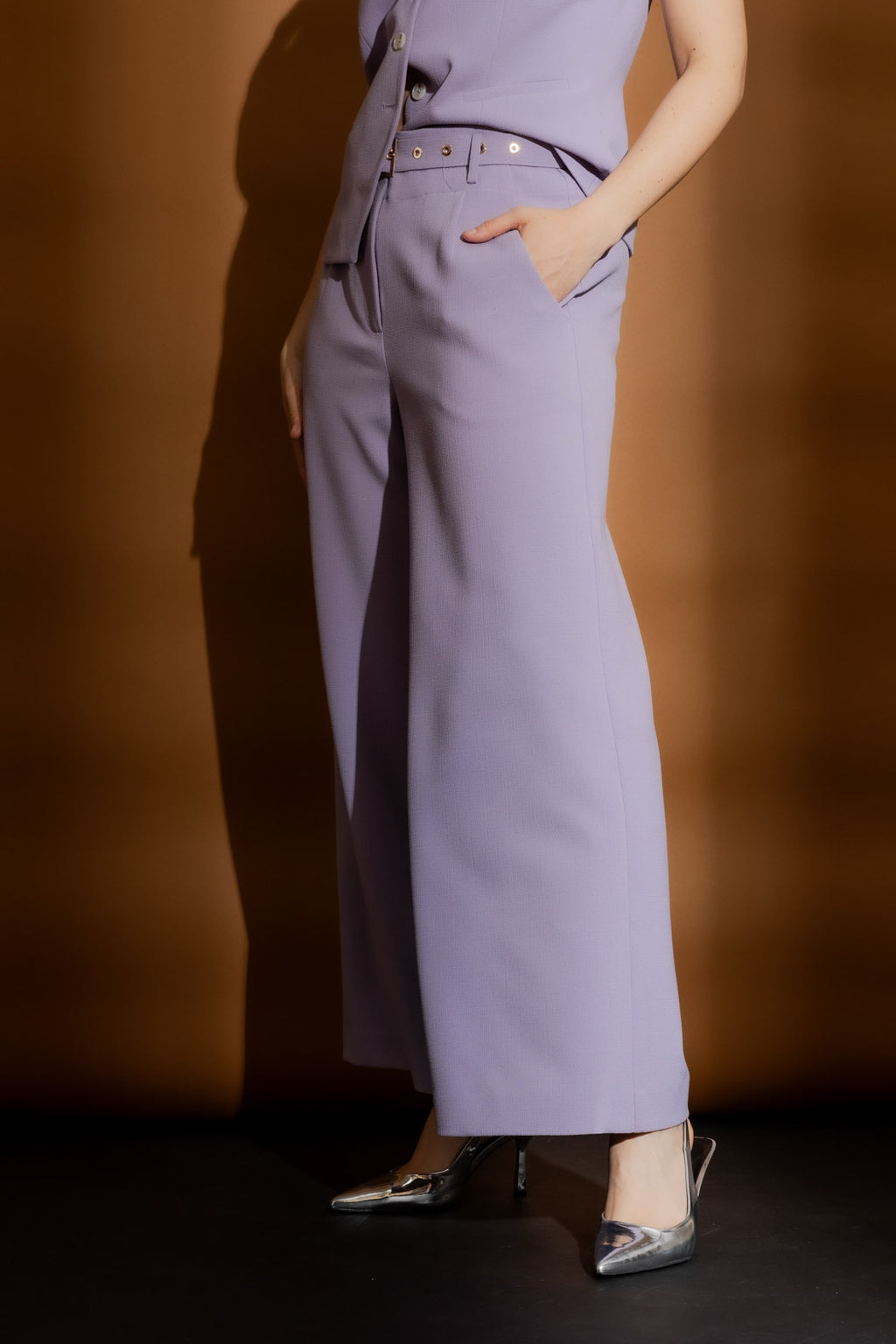 Lilac Arch Wide Leg Pant