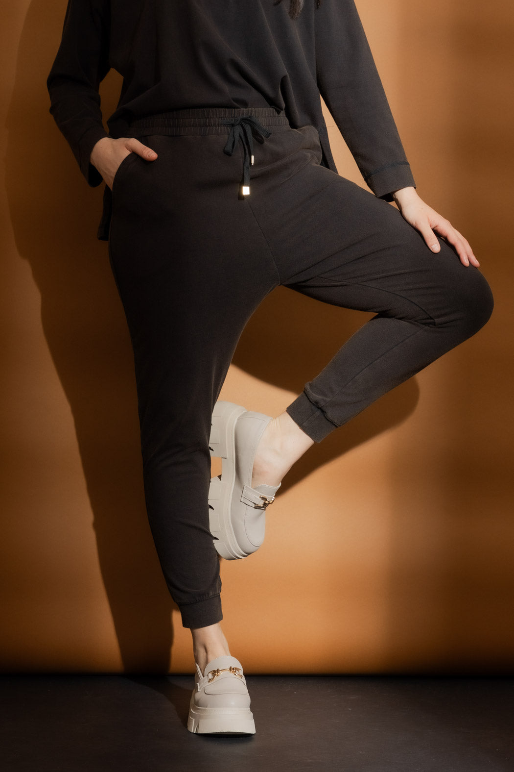 Chocolate Washed Lounge Pant