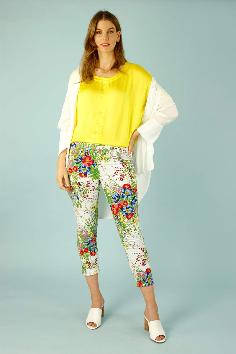 Yellow Silky Tee - SALE