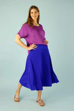 Magenta Silky Tee - SALE