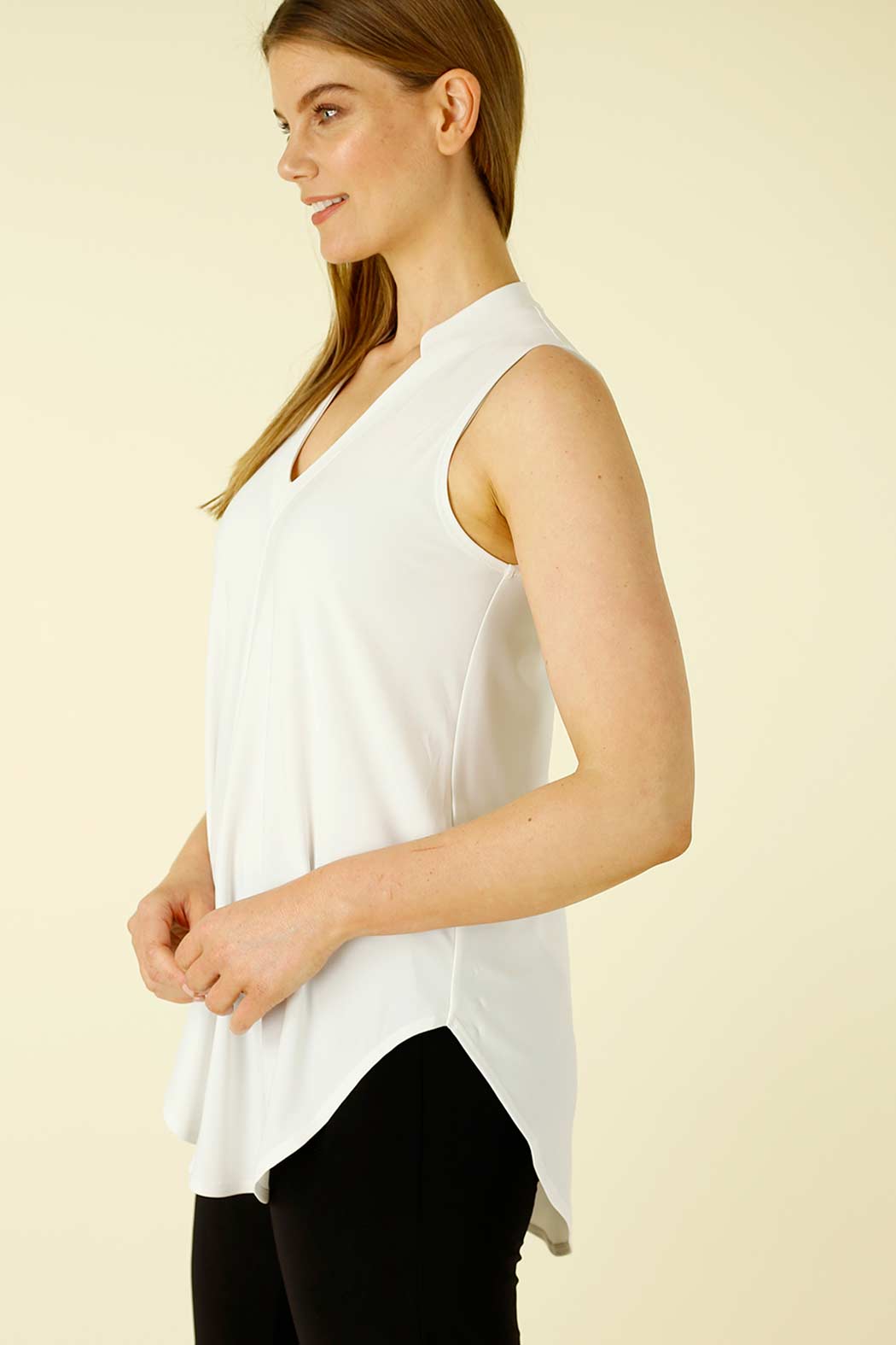 Ivory Jersey Romi Cami