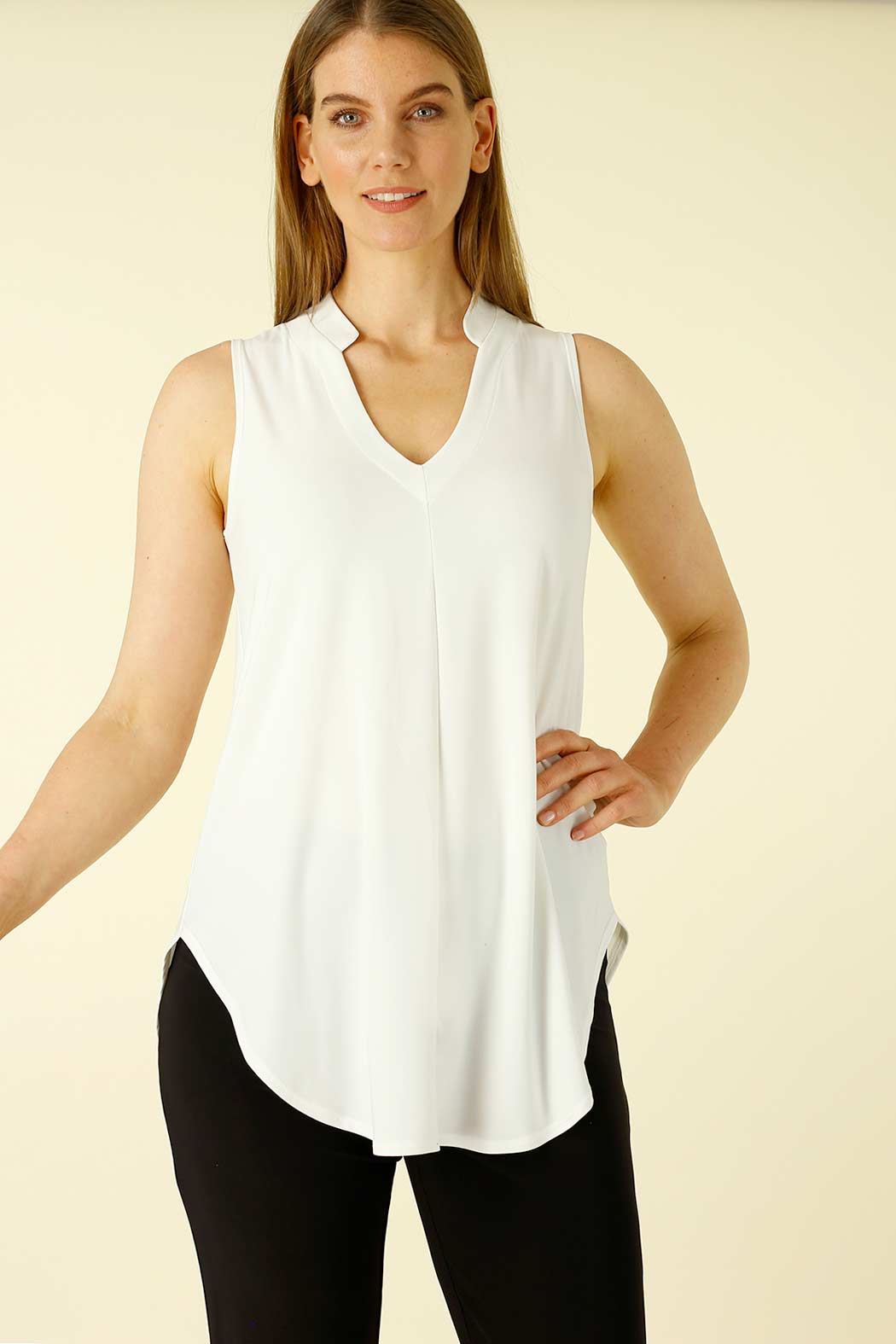 Ivory Jersey Romi Cami