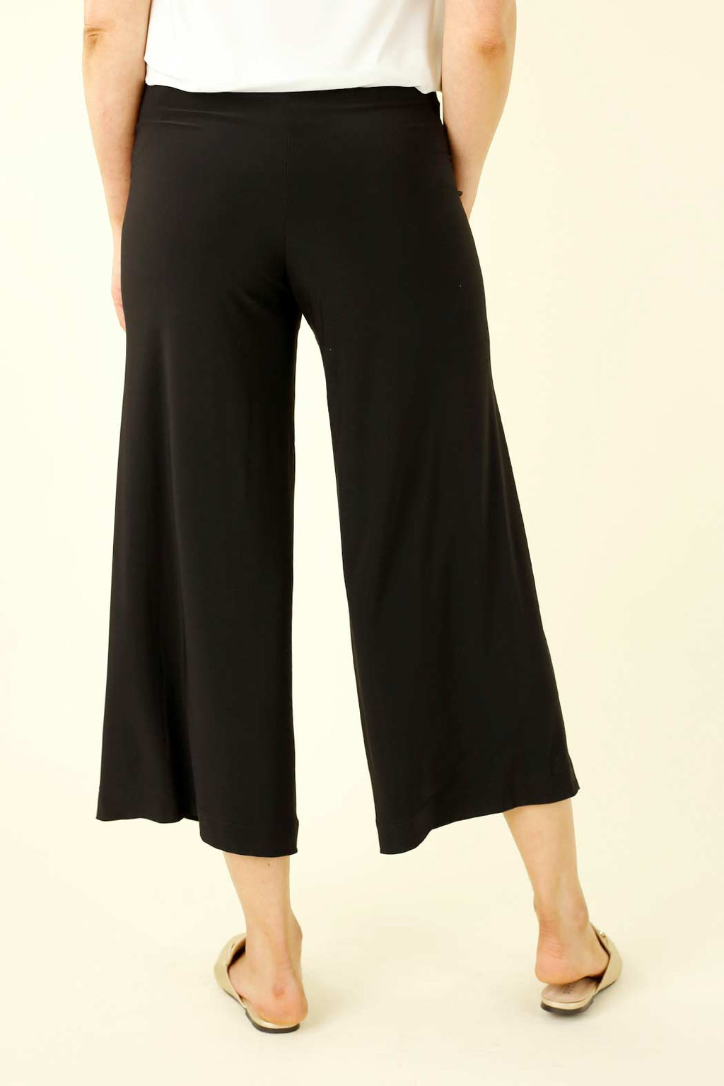 Black Jersey Wide Pant - SALE