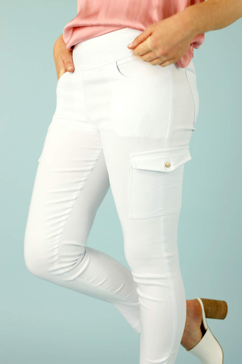 White Casablanca Cargo Pant - FINAL SALE