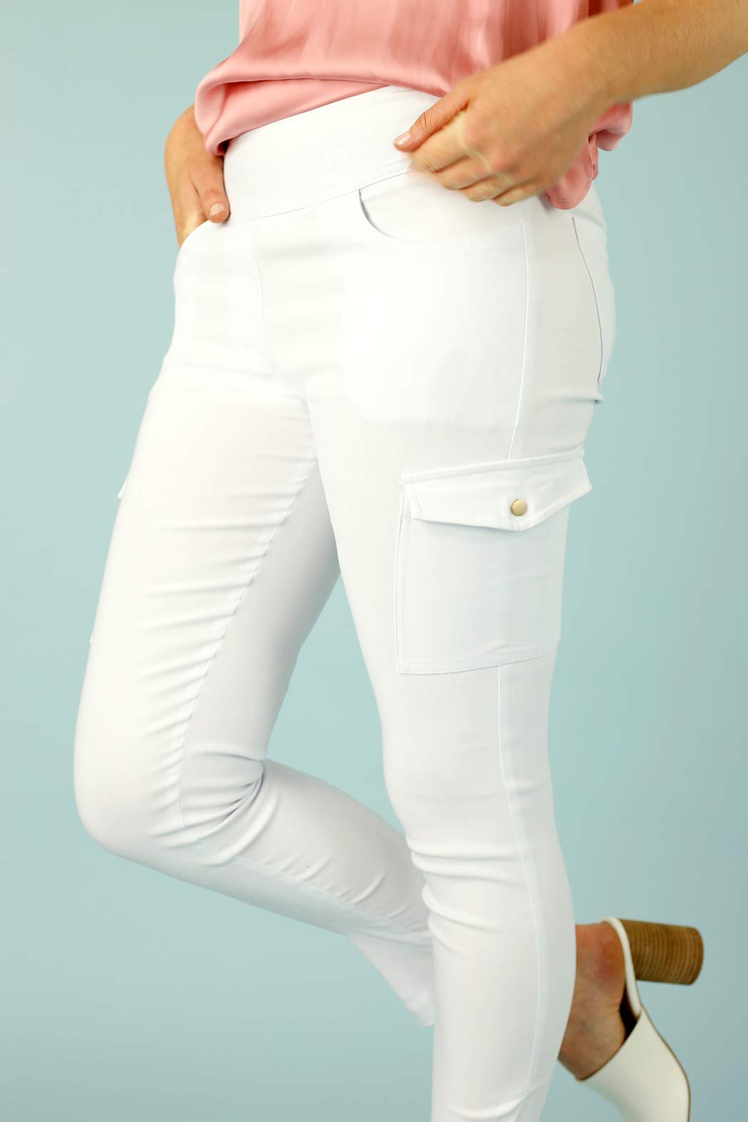 White Casablanca Cargo Pant - FINAL SALE