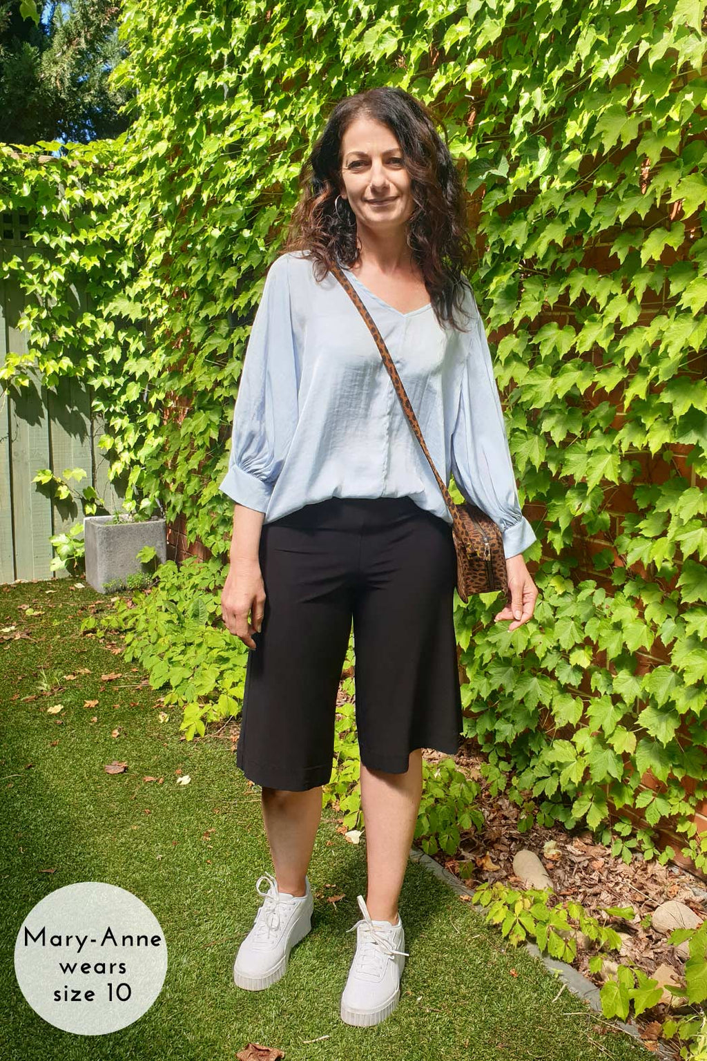 Light Blue Silky Tokyo Top - SALE