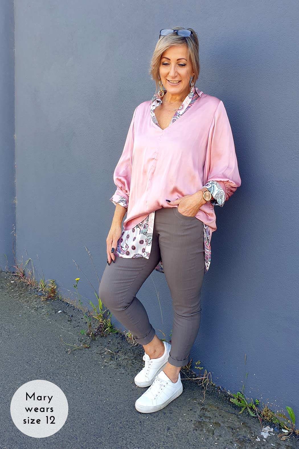 Pink Silky Tokyo Top - SALE