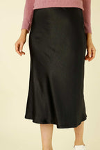 Black Monte Carlo Bias Skirt - SALE