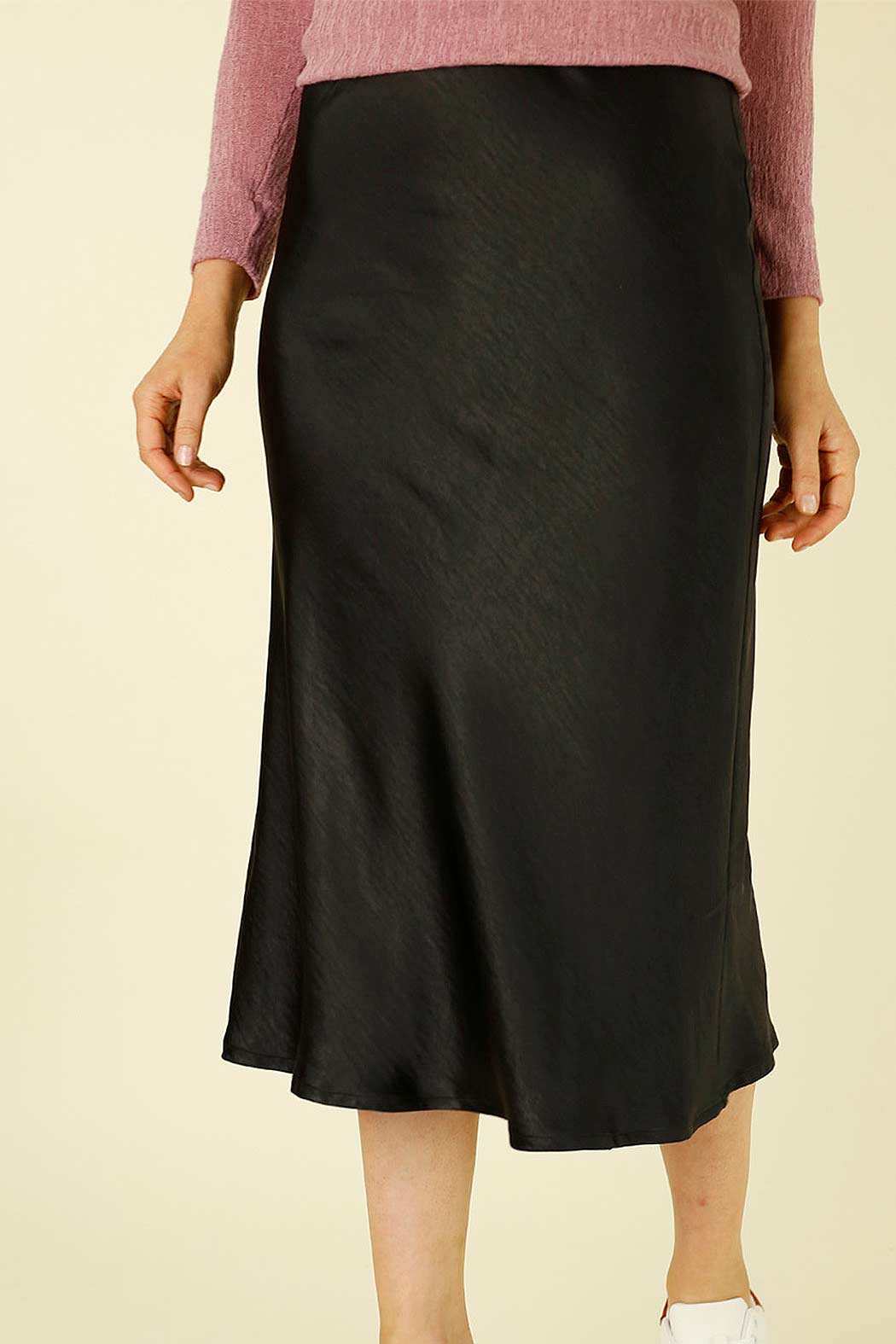 Black Monte Carlo Bias Skirt - SALE