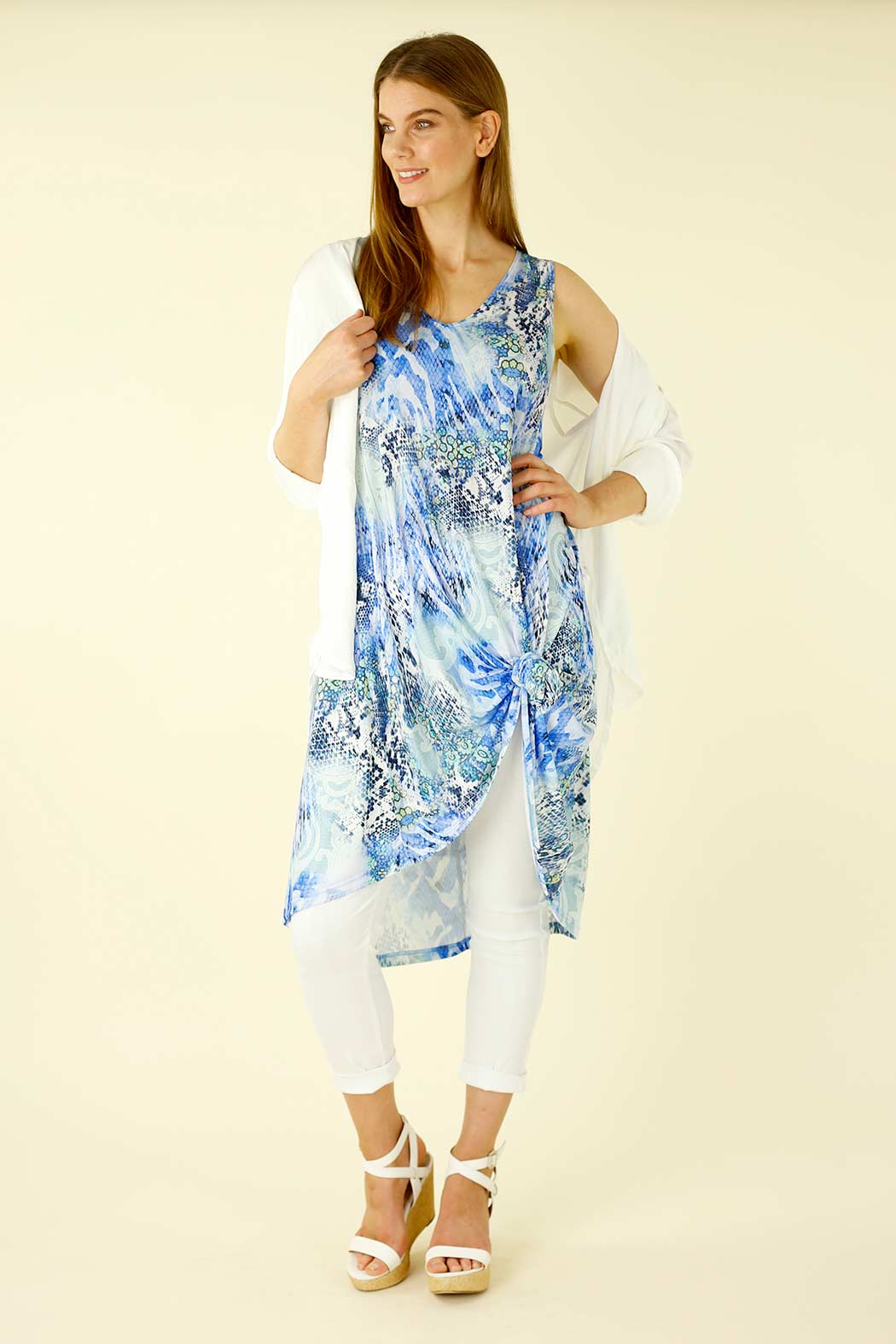 White Bengaline Jogger - SALE