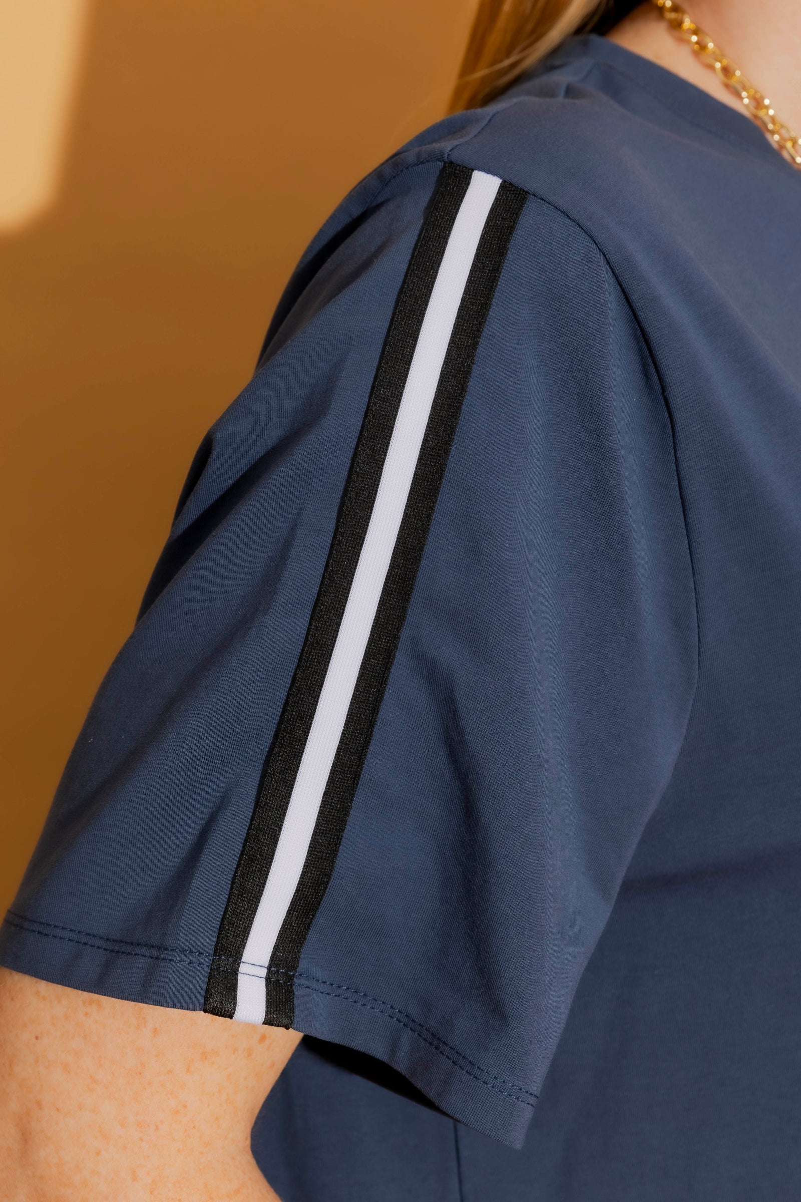 Navy Athleisure T-Shirt Navy S