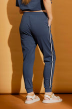 Navy Athleisure Pant
