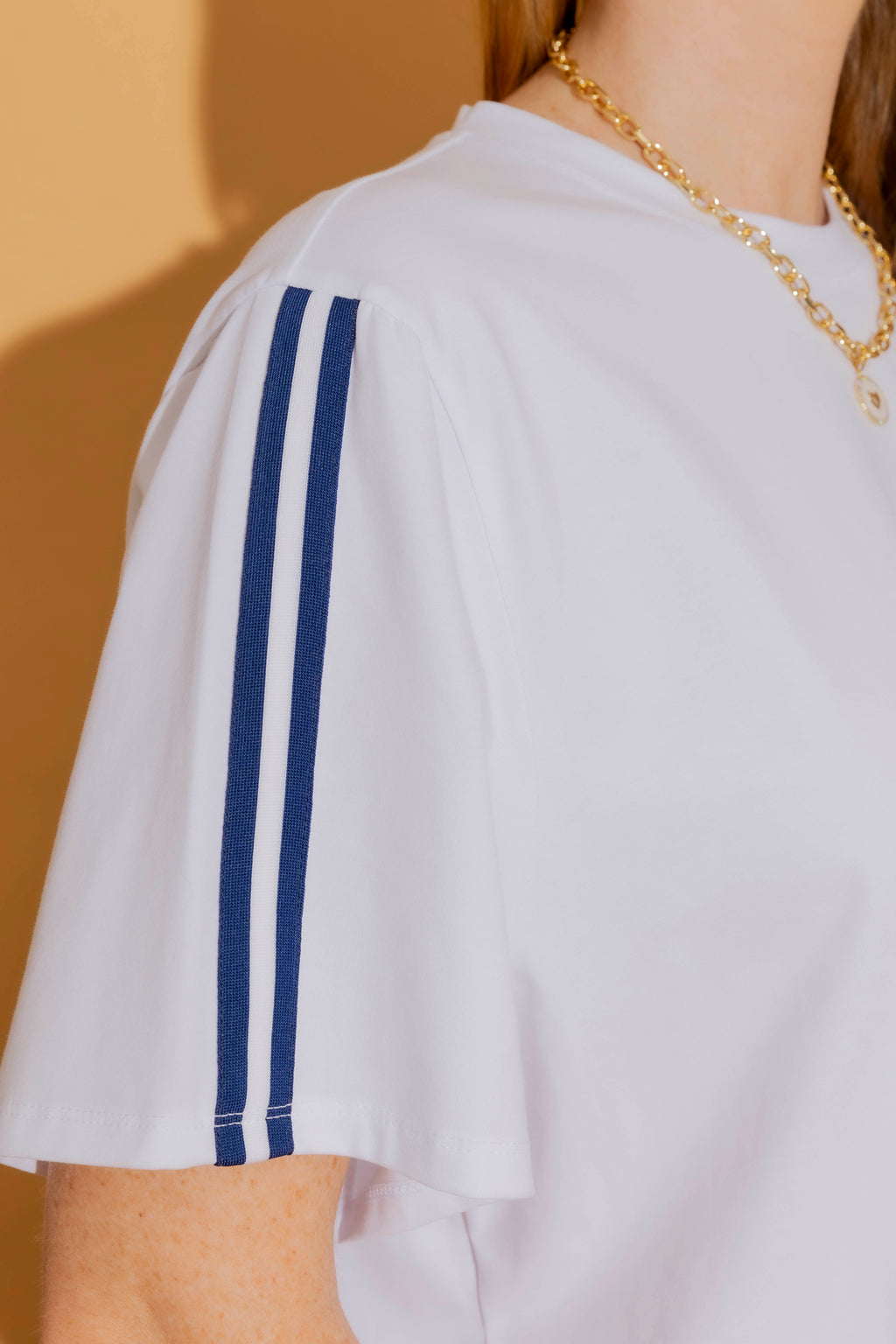 White Athleisure T-Shirt White S