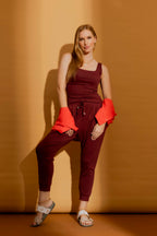 Burgundy Tencel Body Cami