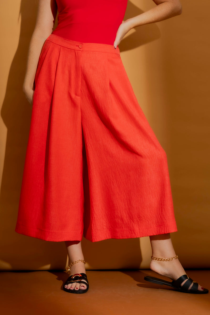Coral Santorini Culotte
