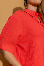 Coral Santorini Shirt