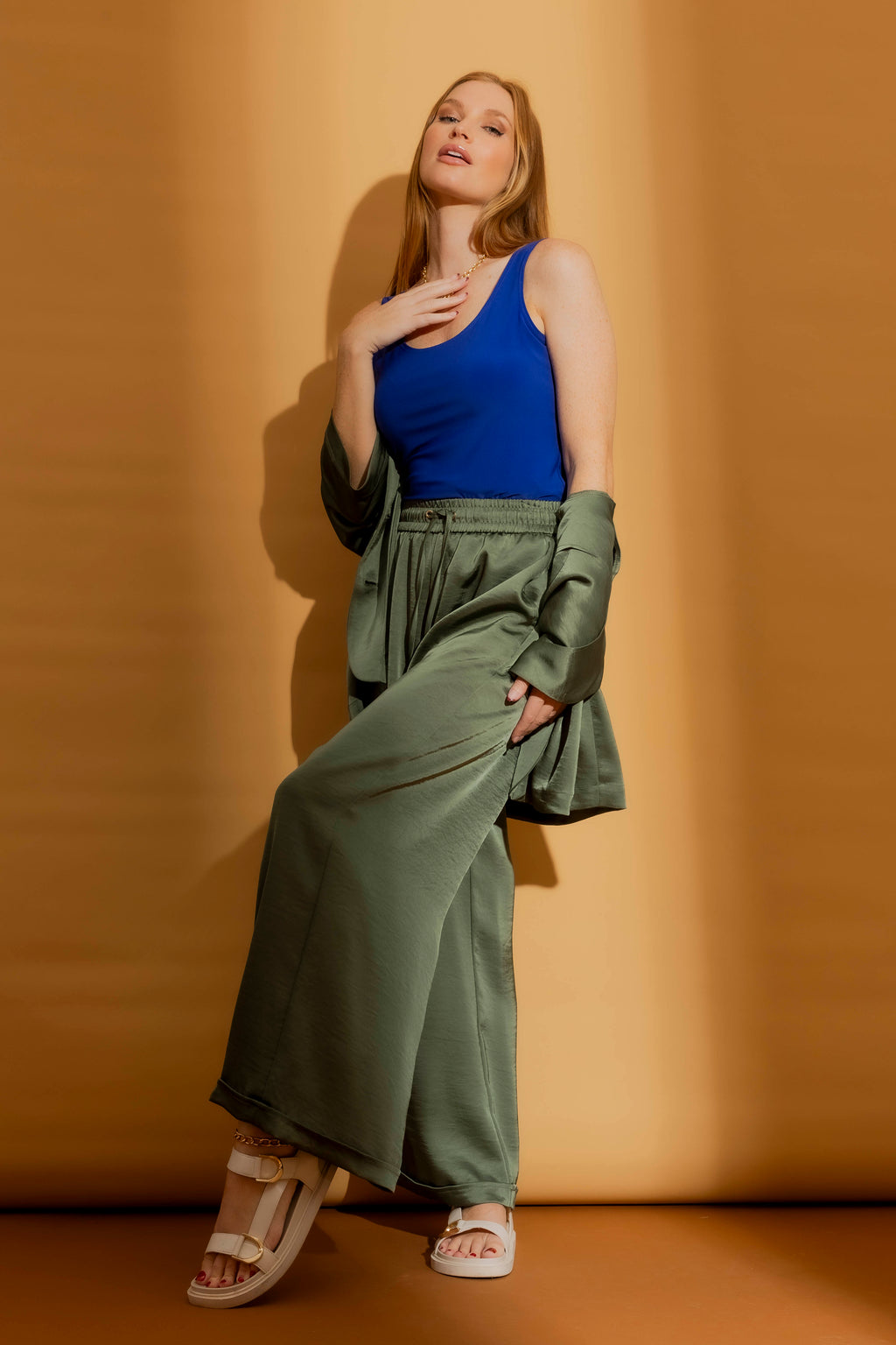 Iris Jersey Mid Length Cami