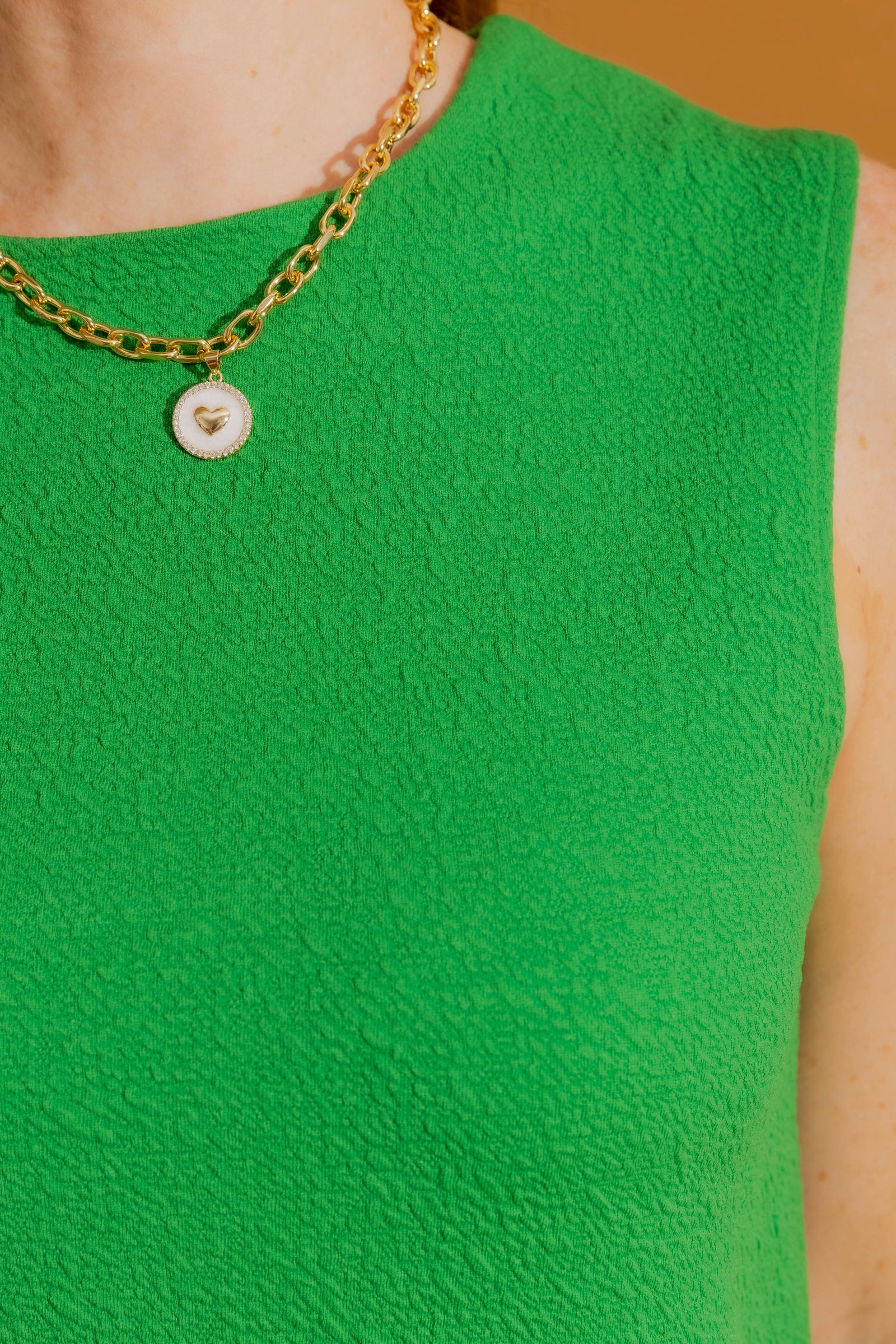 Green Bubble Belted Tunic