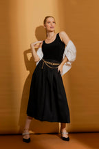 Black Santorini Culotte