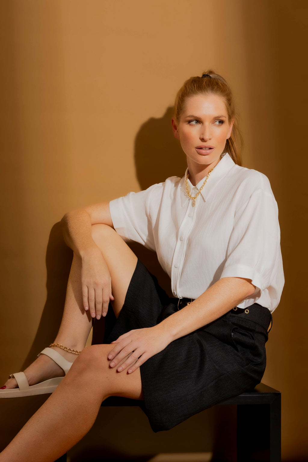 White Santorini Shirt
