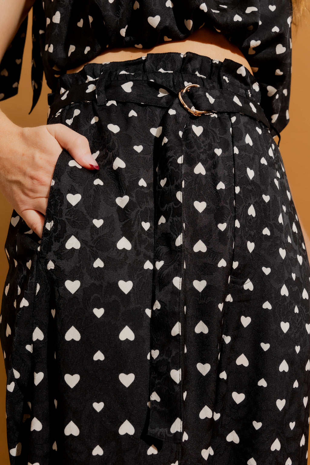 Black Hearts Paperbag Pant Black Hearts