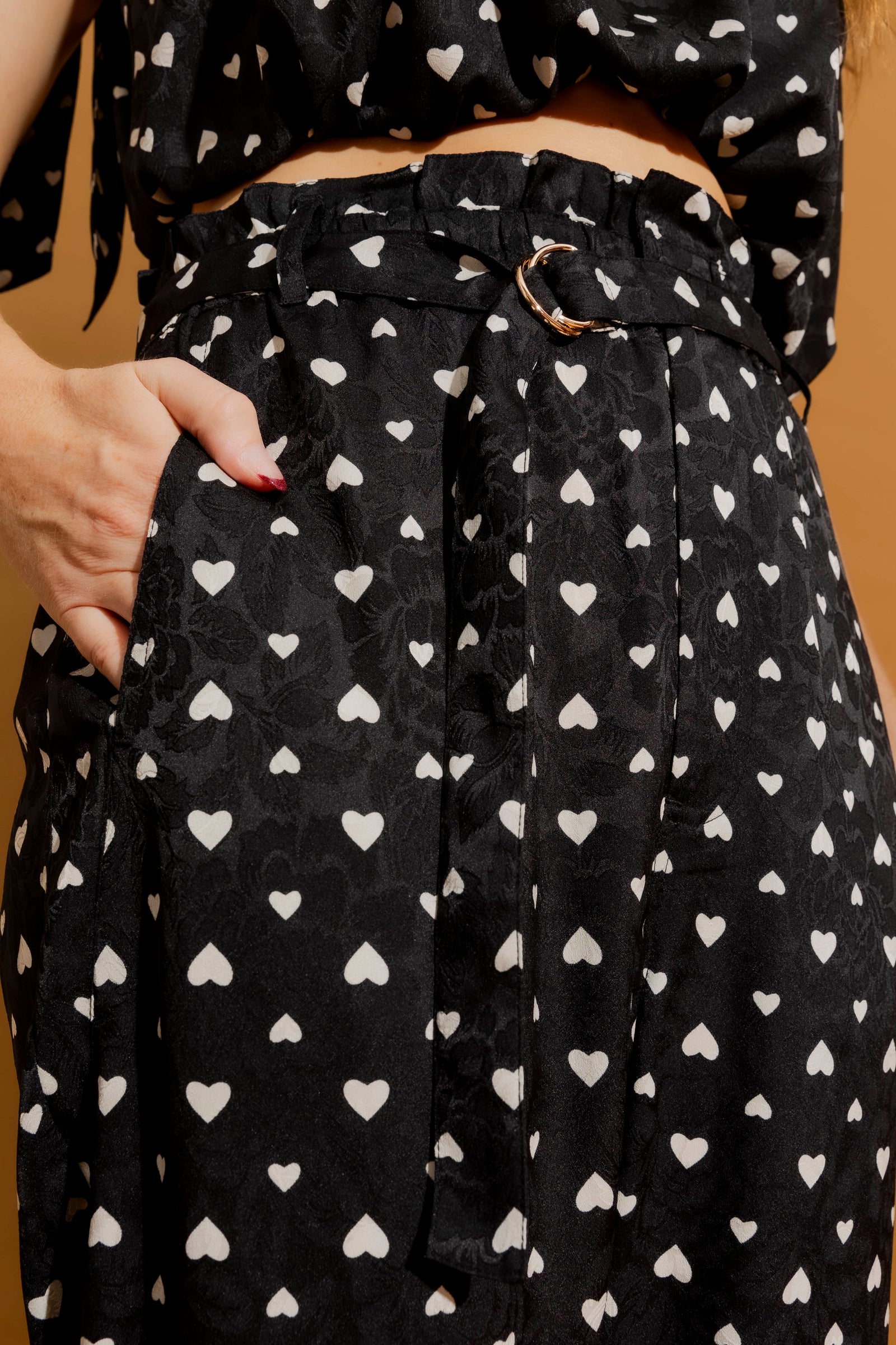 Black Hearts Paperbag Pant Black Hearts