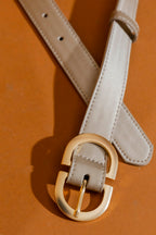Pewter Classic Belt Pewter O/S