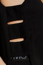 Black Cut Out Top