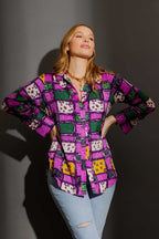 Purppe Silky Charlie Shirt Purple