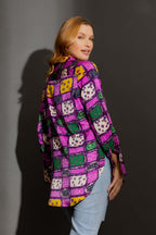 Purppe Silky Charlie Shirt Purple