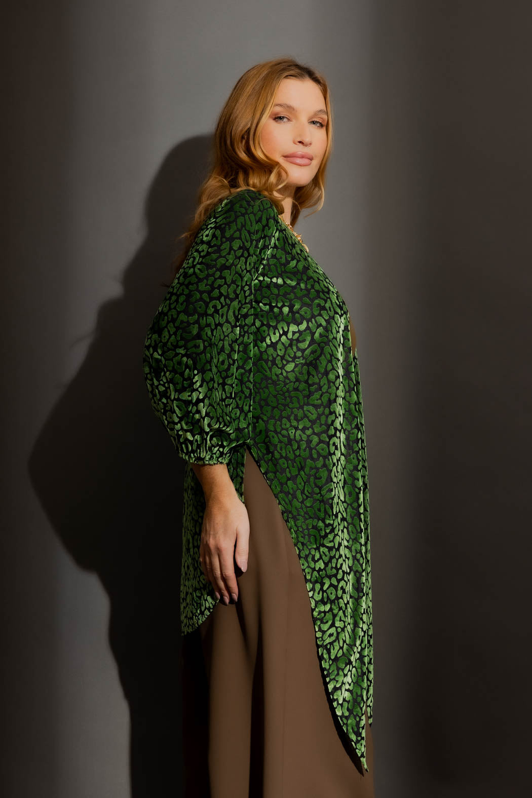 Green Velvet Bolero