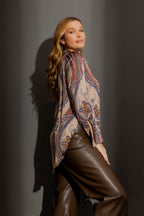 Pasiley Silky Zhoush Shirt Paisley