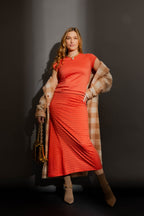 Orange Goddess Skirt