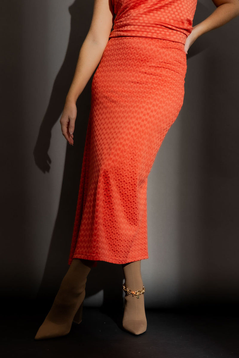 Orange Goddess Skirt