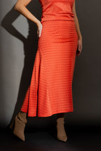 Orange Goddess Skirt