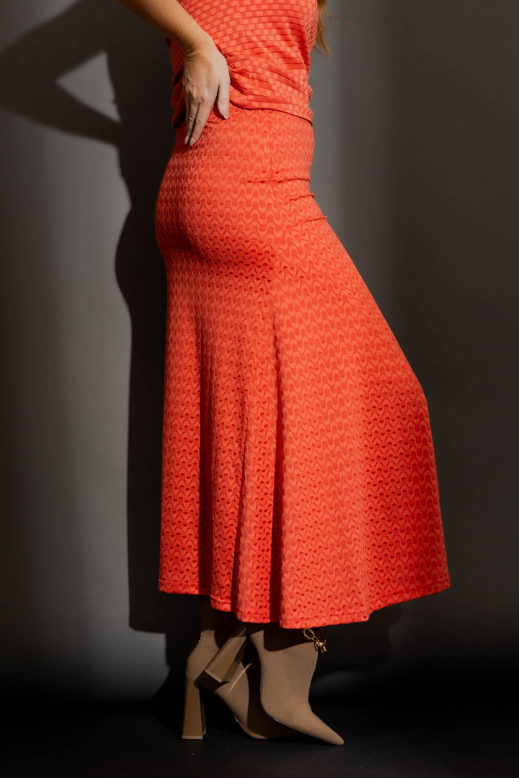 Orange Goddess Skirt