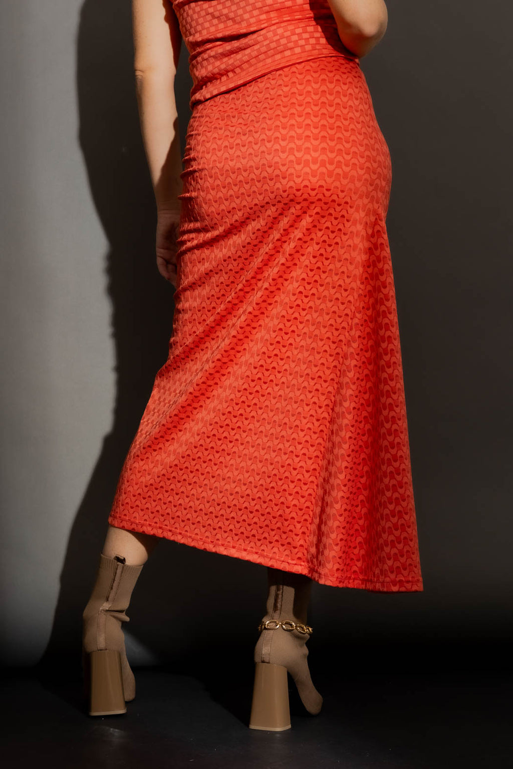 Orange Goddess Skirt