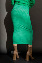 Green Tube Skirt