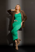 Green Double Layer Cami