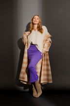 Purple Tube Skirt
