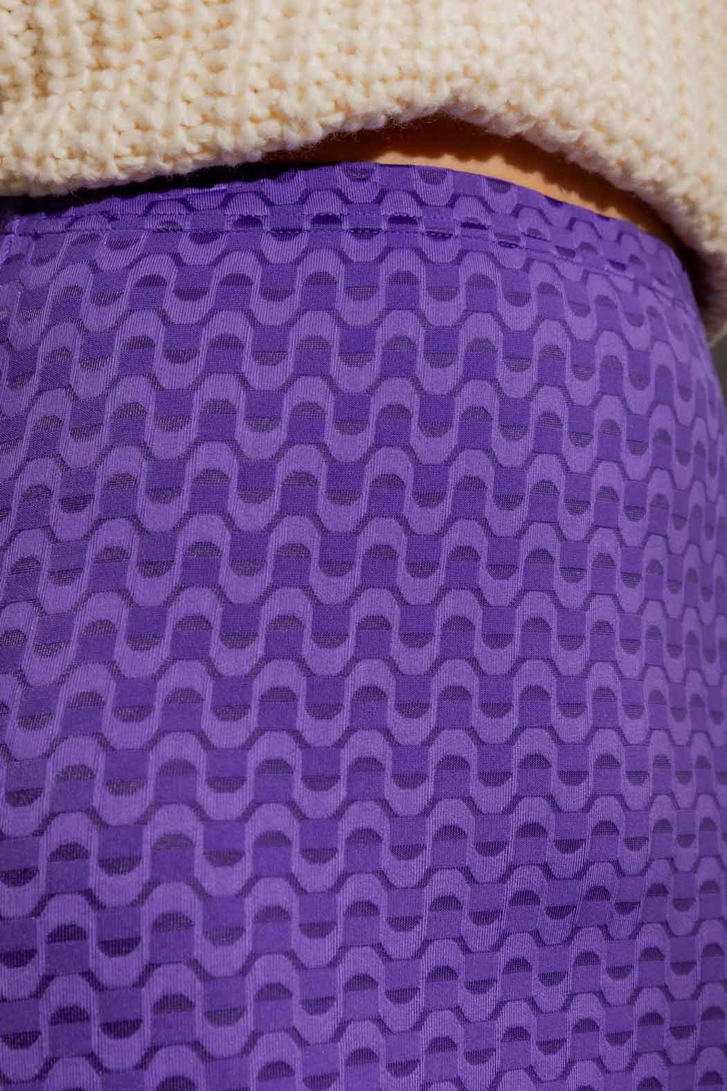 Purple Tube Skirt