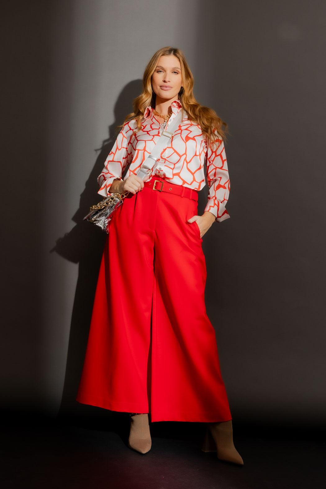 Red Ponte Cosmopolitan Pant