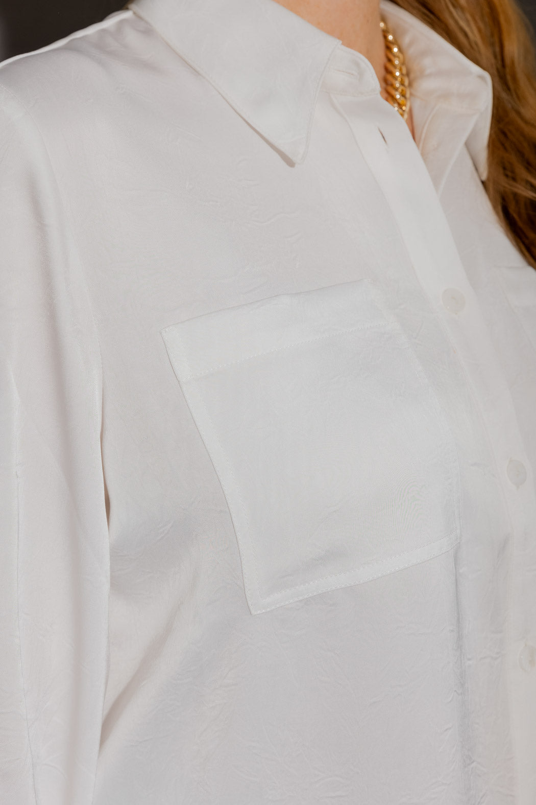 White Cargo Asana Shirt
