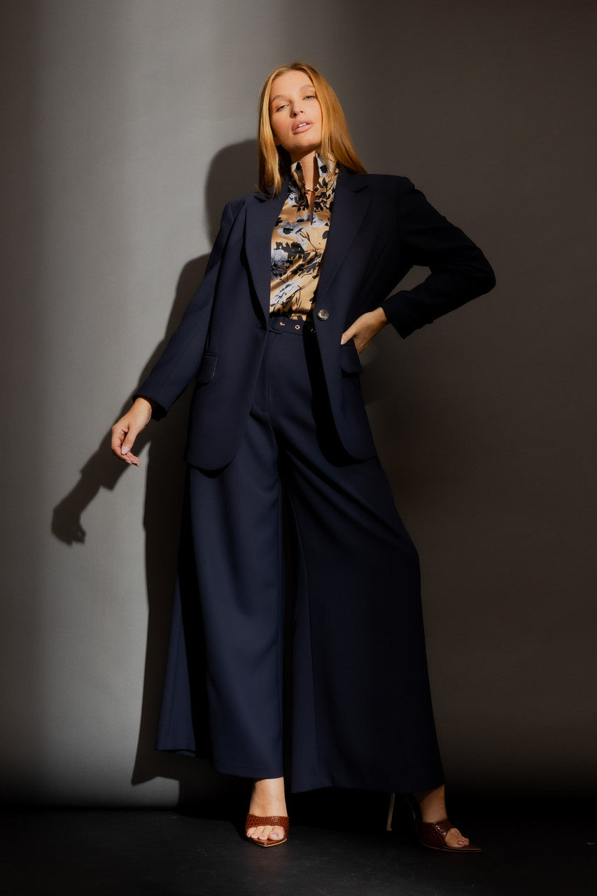 Deep Navy Classic Oversized Blazer Navy