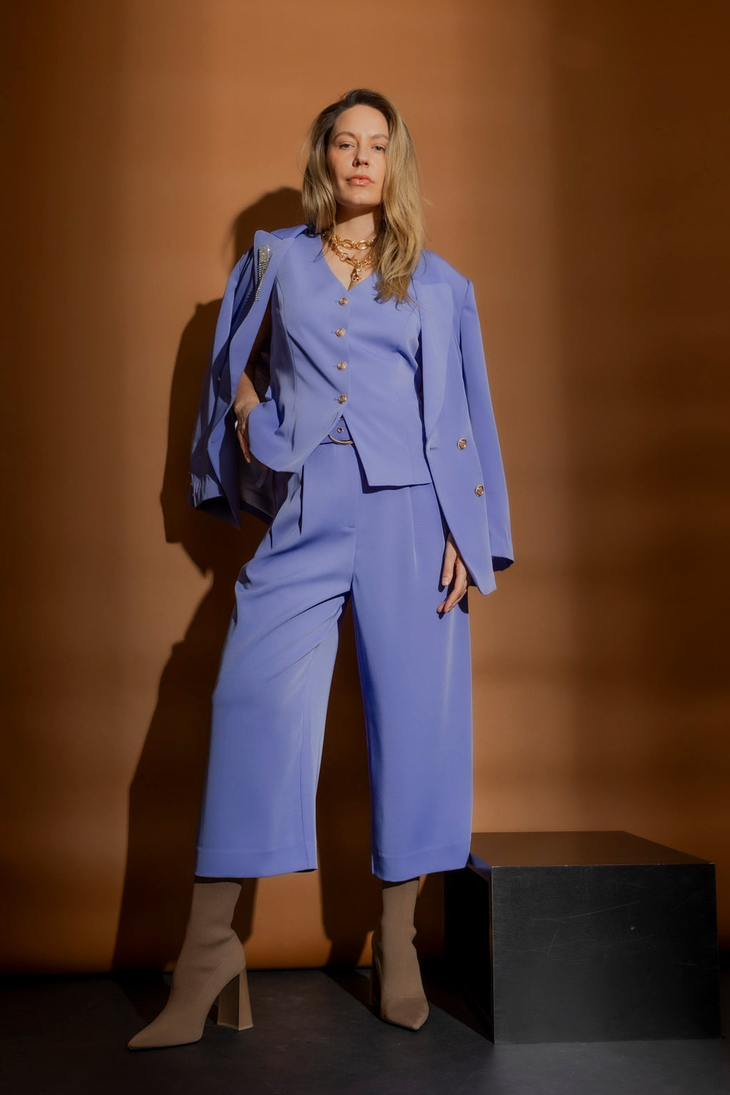 Cornflower Cleo Ankle Pant