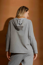 Grey Marle Washed Hoodie Grey Marle