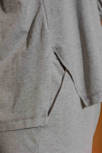 Grey Marle Washed Hoodie Grey Marle