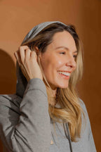 Grey Marle Washed Hoodie Grey Marle