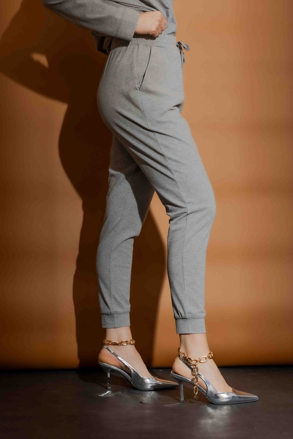 Grey Marle Washed Lounge Pant Grey Marle